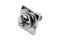 [E] น็อตยึดสายไฟ สแตนเลสชุบนิกเกิ้ล M5x10 mm พร้อมแหวนทรงสี่เหลี่ยม ขนาด 12x12 mm